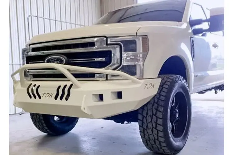 Throttle Down Kustoms Bpref Ford F450/F550 Superduty 1999-2025 Front Bumper Pre-Runner Bar 2