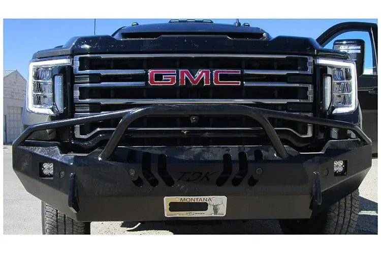 Throttle Down Kustoms Bpregm Gmc Sierra 2500/3500 2001-2025 Front Bumper Pre-Runner Bar 1