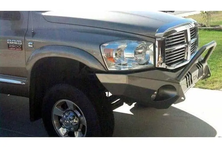 Throttle Down Kustoms Bpushd Dodge Ram 2500/3500 1994-2024 Front Bumper Push Bar 1