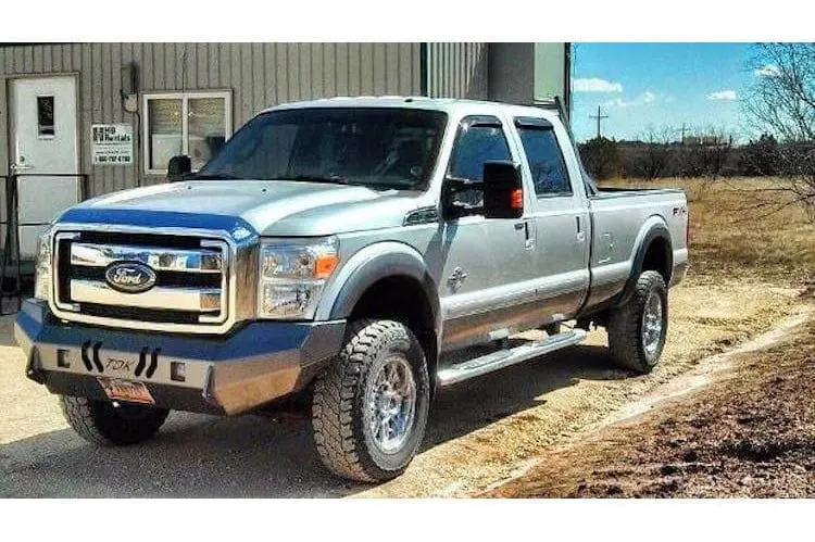 Throttle Down Kustoms Buf Ford F250/F350 Superduty 1992-2025 Front Bumper 1