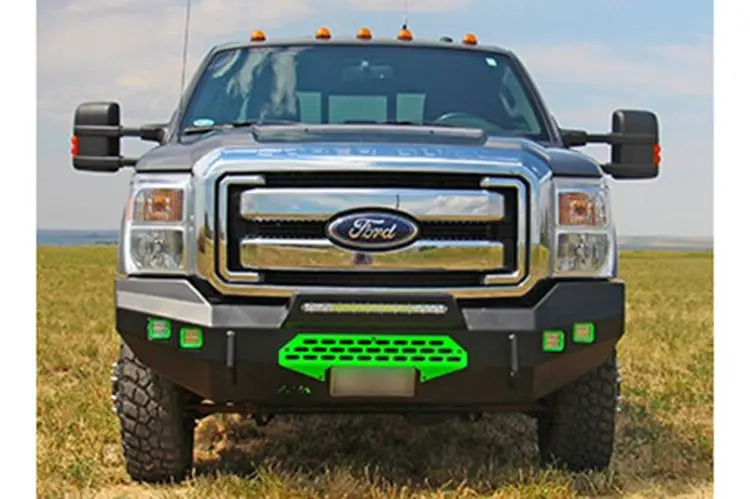 Throttle Down Kustoms Cbuf Ford F450/F550 Superduty 1999-2025 Cyclone Front Bumper 1
