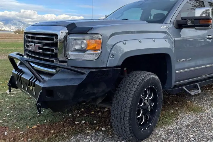 Throttle Down Kustoms Bpre1517gm Gmc Sierra 2500/3500 2015-2018 Front Bumper Pre-Runner Bar 1