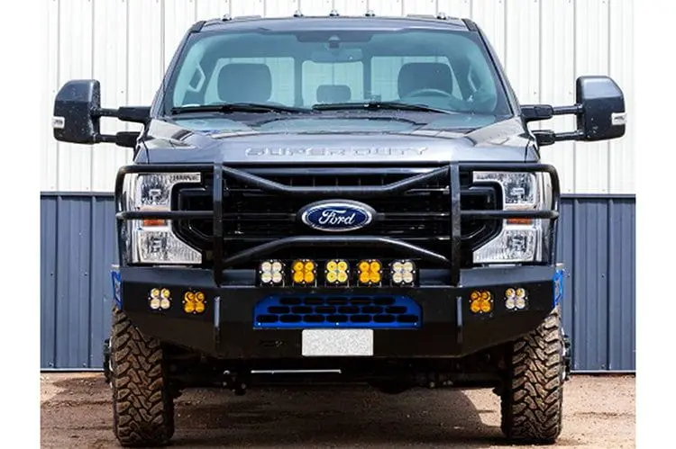 Throttle Down Kustoms Hbuf Ford F250/F350 Superduty 1992-2025 Hurricane Front Bumper 1