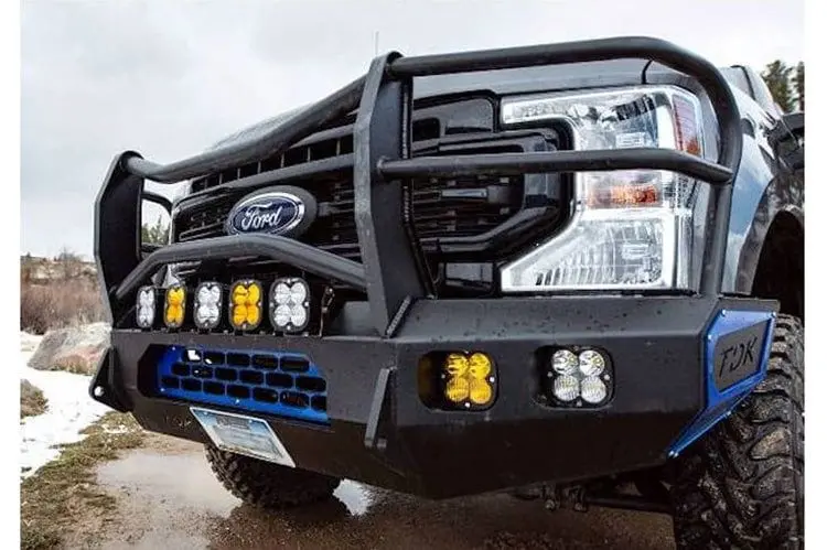 Throttle Down Kustoms Hbuf Ford F250/F350 Superduty 1992-2025 Hurricane Front Bumper 2