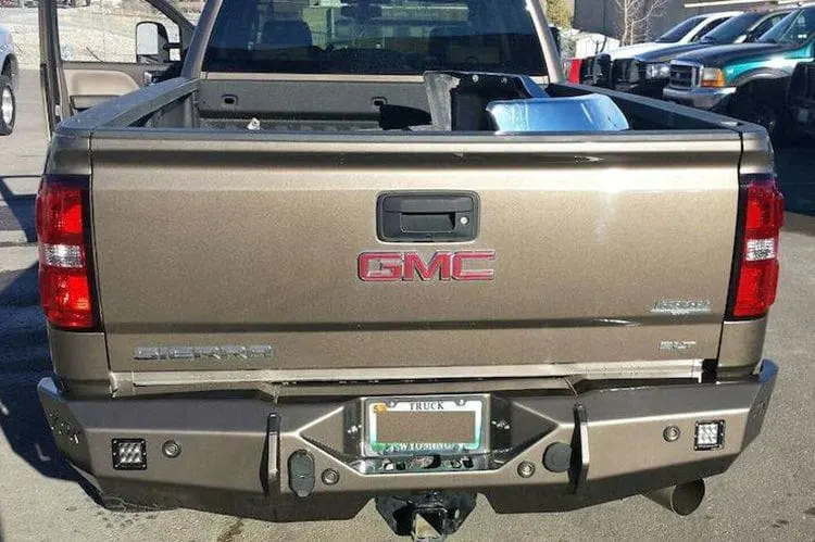 Throttle Down Kustoms Rnogm Gmc Sierra 2500/3500 2001-2025 Rear Bumper 1