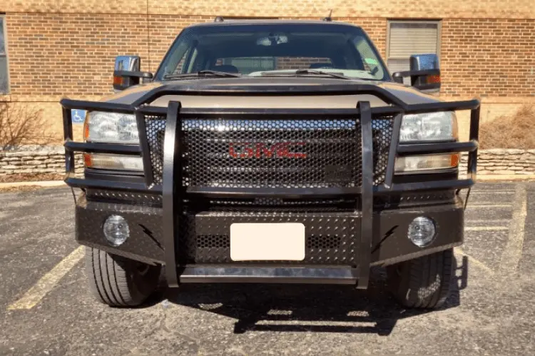 Thunder Struck Steel Bumper Tread Elite Gmc Sierra 2500Hd/3500 2003-2007 (Classic) Front Bumper Ghd03-200 1