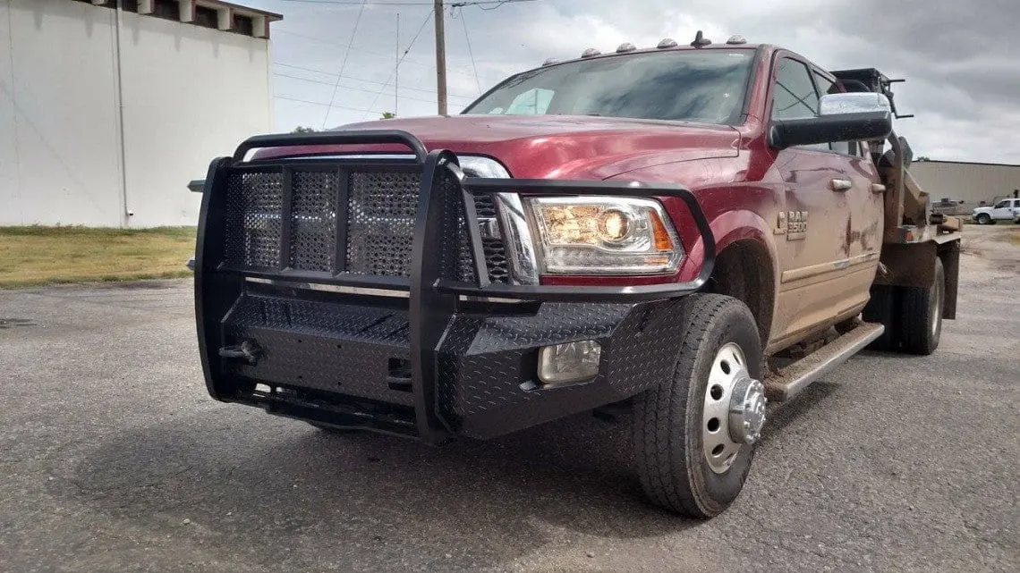 Thunder Struck Full Front Replacement Bumper Tread Elite Series Dhd10-200 Ram 2500/3500 2010-2018 1