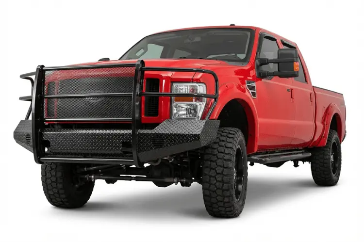 Trailfx Ford F450/F550 Superduty 2008-2010 Front Bumper With Grille Guard Fx3001a 1