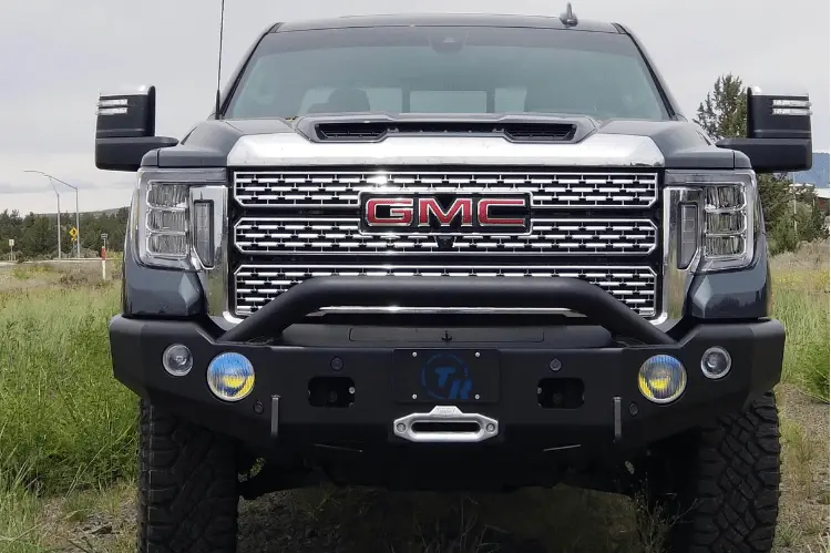 Trailready 10890P Gmc Sierra Hd 2500/3500 2020-2023 Front Bumper Winch Ready Pre-Runner 1