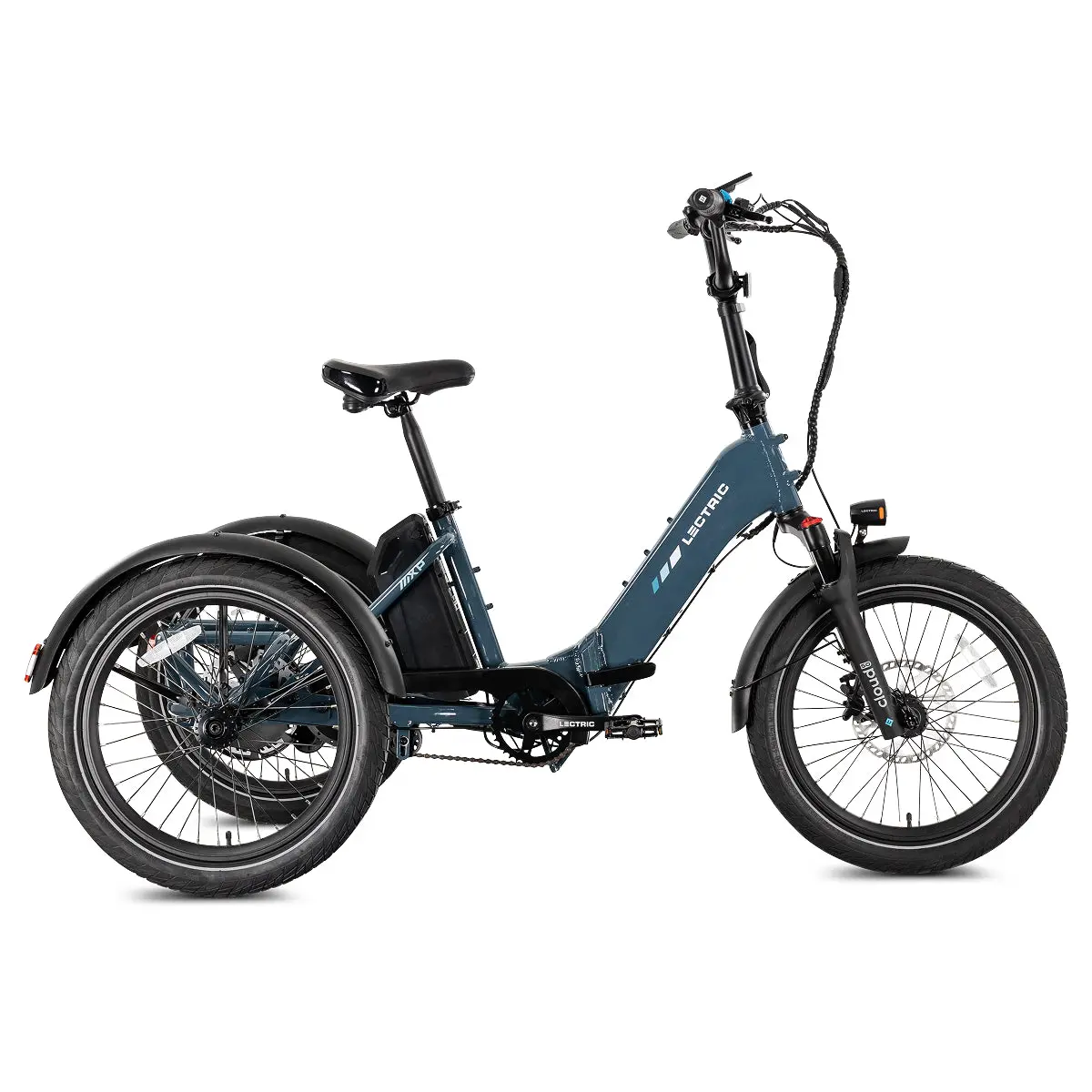 Xp Trike2 750 Dusk Blue + Free Cargo Package, Support Seat, Elite Headlight, Suspension Seat Post, Bike Lock, Mirrors ($558 Value) 2