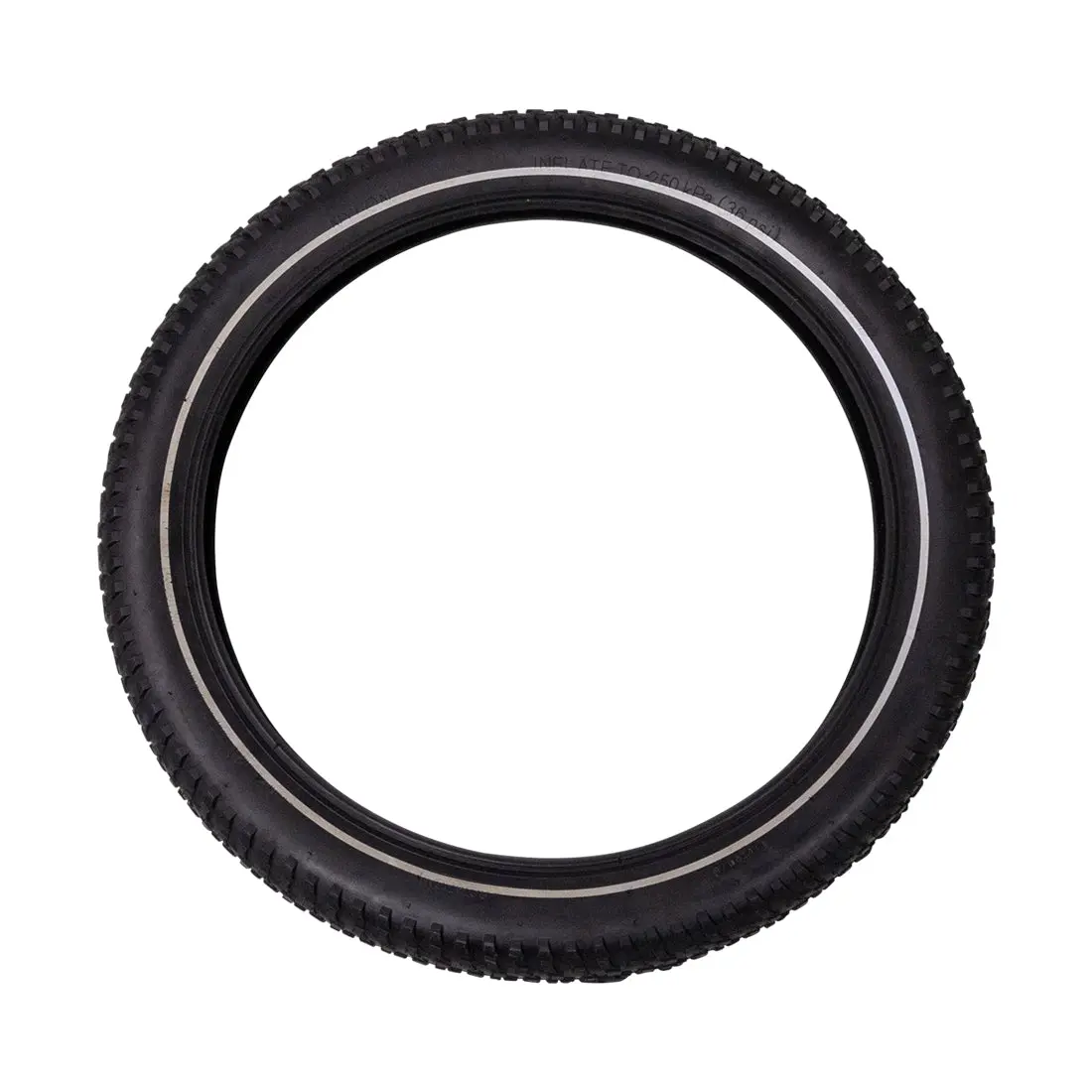 Tire (1) - 20'' X 2.6'' With Reflective Strip 1