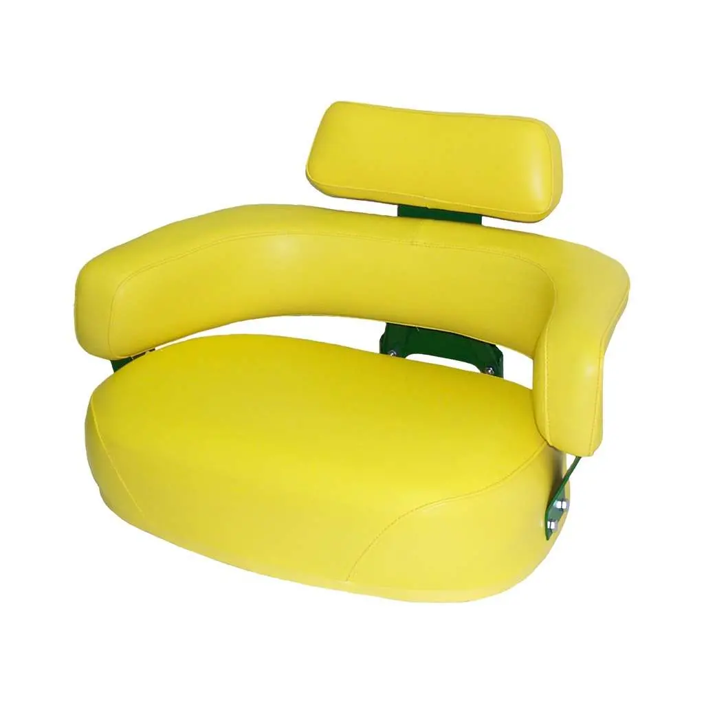 3 Piece Combine Harvester Loader Tractor Seat Cushion Assembly For John Deere 3