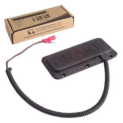 Universal Golf Cart Brake Light Pad Switch For Yamaha, Ezgo, Club Car - 10L0l 1