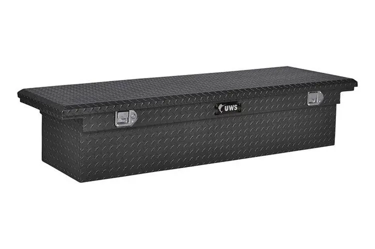 Uws Tbs-72-Lp-Mb Ford F250/F350/F450 Super Duty 1999-2022 Matte Black Aluminum 72" Truck Tool Box With Low Profile 1