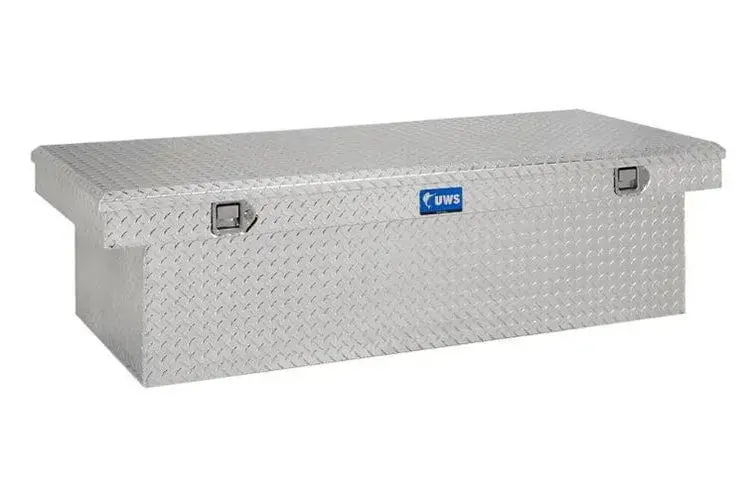 Uws Tbsd-69-Lbta Gmc Sierra 2500Hd/3500Hd 1999-2023 69" Deep Extra-Wide Crossover Truck Tool Box Bright Aluminum 1