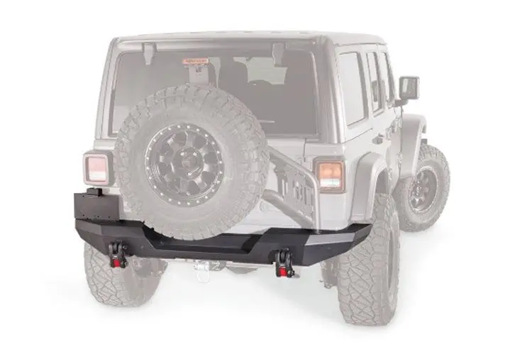 Warn 102190 Jeep Wrangler Jl 2018-2025 Elite Rear Bumper 1