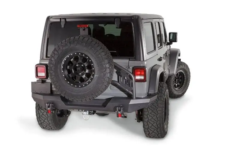 Warn 102190 Jeep Wrangler Jl 2018-2025 Elite Rear Bumper 2