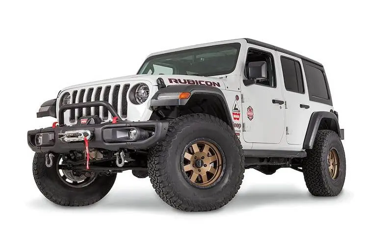 Warn 102355 Jeep Wrangler Jl 2018-2023 Low Grille Guard Tube 1