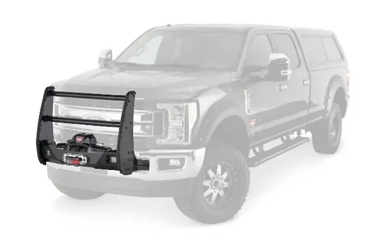 Warn 102957 2020-2026 Gmc Sierra 1500 Trans4mer Gen Iii Center-Only Grille Guard 1