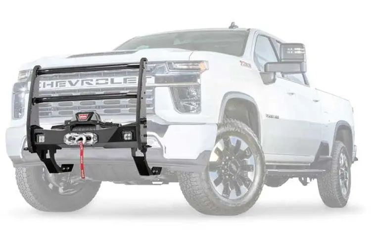 Warn 102957 2020-2026 Gmc Sierra 2500Hd/3500Hd Trans4mer Gen Iii Center-Only Grille Guard 1
