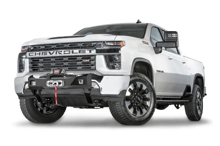 Warn 108003 2020-2026 Chevy Silverado 2500/3500 Trans4mer Gen Iii - Mid Frame Bracket Kit 1