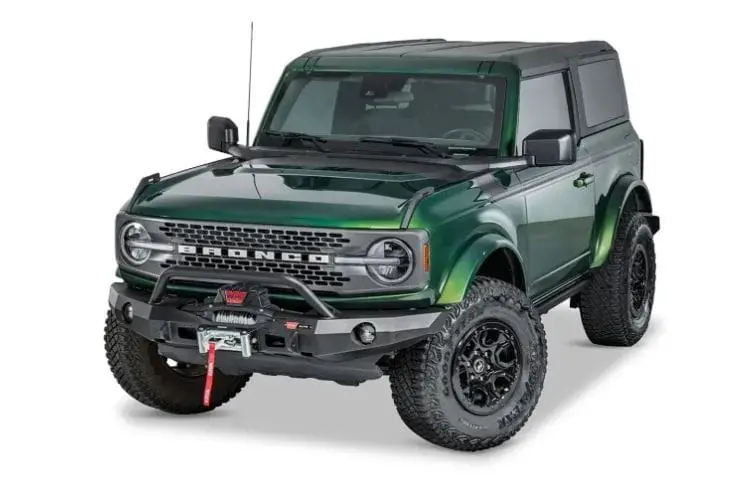 Warn Elite Front Bumper 111116 2021-2025 Ford Bronco Grille Guard 1