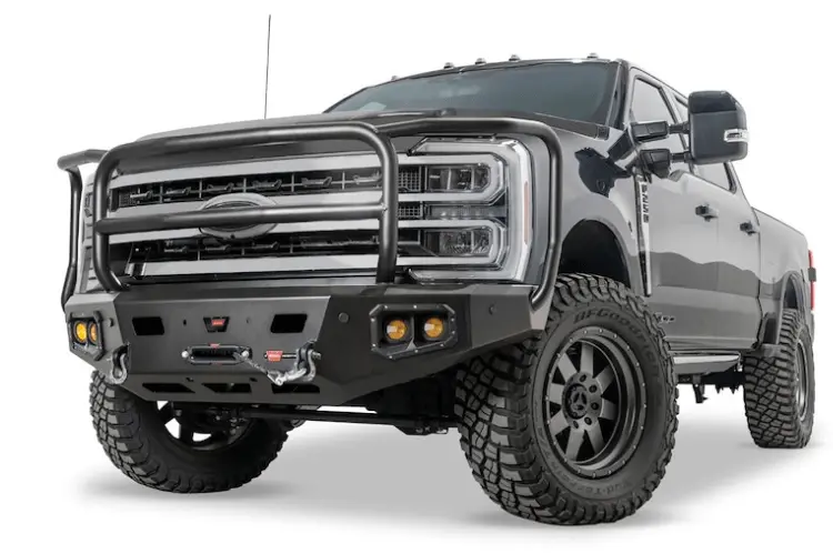 Warn 110630 Ford F250/F350 Superduty 2023-2026 Ascent Hd Front Bumper Full Grille Guard 1