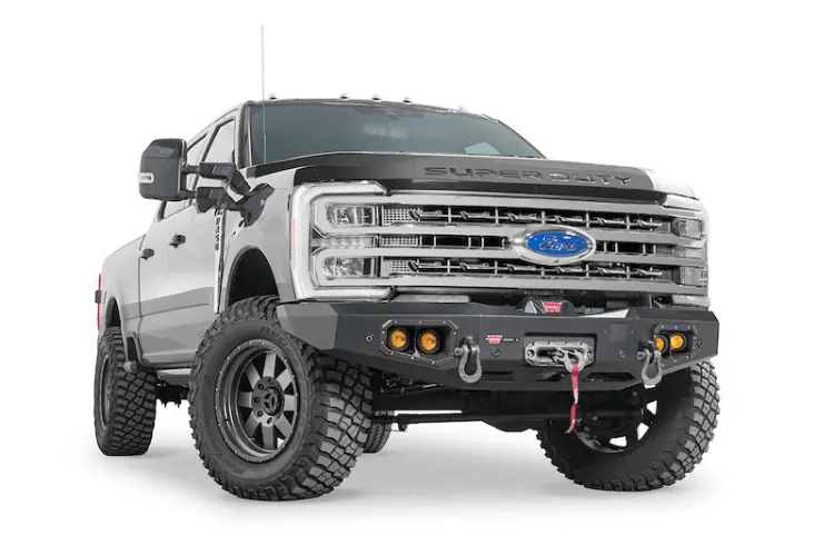 Warn 110759 Ford F250/F350 Superduty 2023-2026 Ascent Front Bumper No Grille Guard 1
