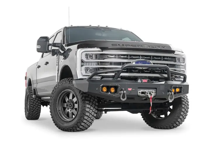 Warn 110760 Ford F250/F350 Superduty 2023-2026 Ascent Front Bumper Prerunner Grille Guard 1