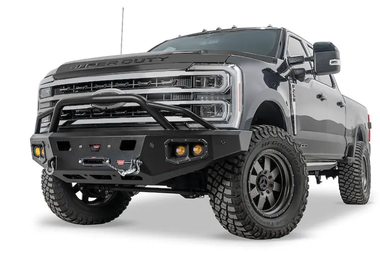 Warn 110631 Ford F450/F550 Superduty 2023-2026 Ascent Hd Front Bumper Prerunner Grille Guard 1