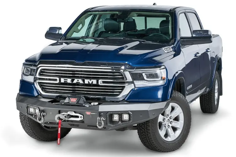 Warn 103638 Dodge Ram 1500 2019-2024 Ascent Front Bumper 1