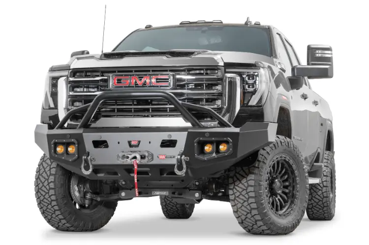 Warn Truck Front Bumper 111075 2024-2026 Gmc Sierra 2500Hd/3500Hd Pre Runner Guard 1