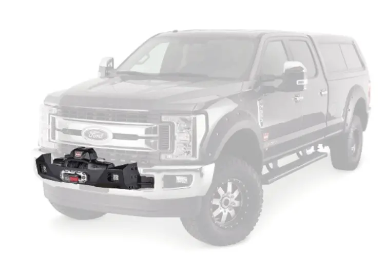 Warn Winch Carrier Kit Trans4mer Gen Iii Mid Frame 107650 2017-2026 Ford F450/F550 Superduty 1