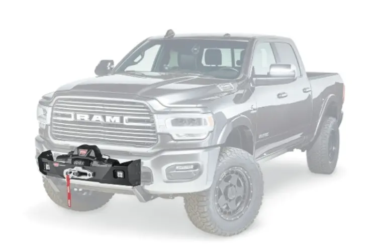 Warn Winch Carrier Kit Trans4mer Gen Iii Mid Frame 107650 2019-2024 Ram 4500/5500 1