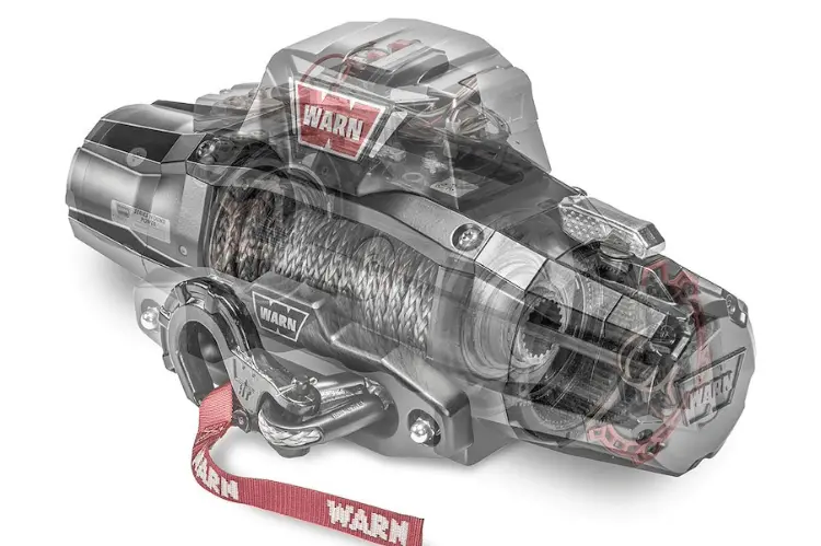 Warn Zeon Xp 10-S 110100 Winch 10,000 Lb. With 100’ Of 3/8” Spydura Synthetic Rope 1