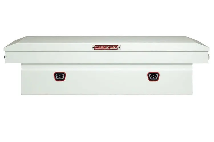 Weather Guard 126-3-04 Chevy Silverado 2500/3500 Hd 2018-2025 Saddle Box Steel Full Standard White 1