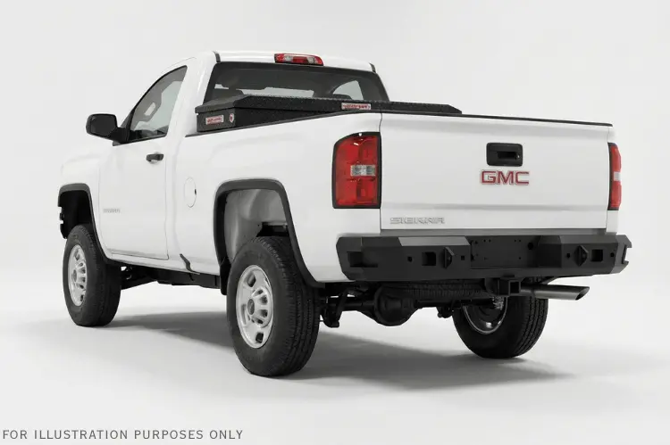 Weather Guard Saddle Tool Box 2018-2026 Gmc Sierra 2500Hd/3500Hd 127-52-04 Aluminum, Full Standard, Textured Matte Black, 11.0 Cu Ft 2