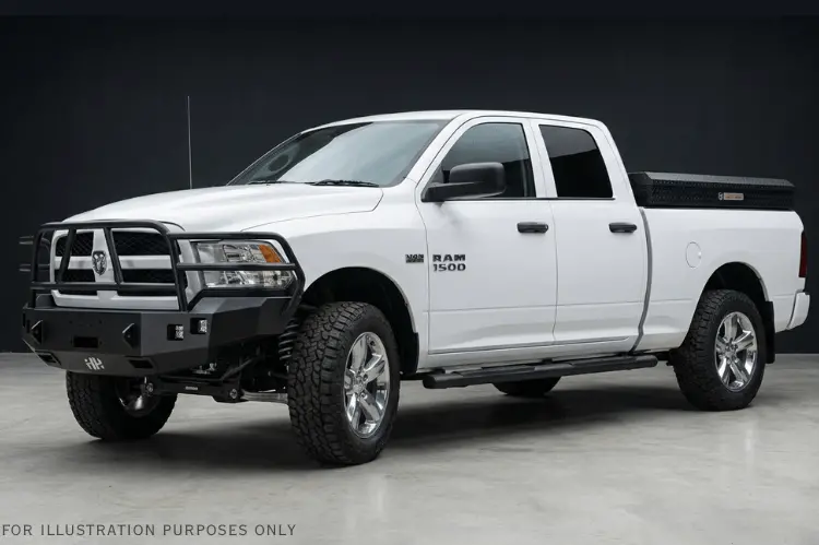 Weather Guard Lo-Side Box 2015-2026 Ram 1500 174-5-04 56In Aluminum, Gloss Black, 4.0 Cu Ft 2