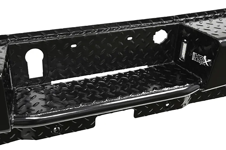 Westin 58-341155 Gmc Sierra 2500/3500 2015-2019 Hdx Bandit Rear Bumper Black Finish 2