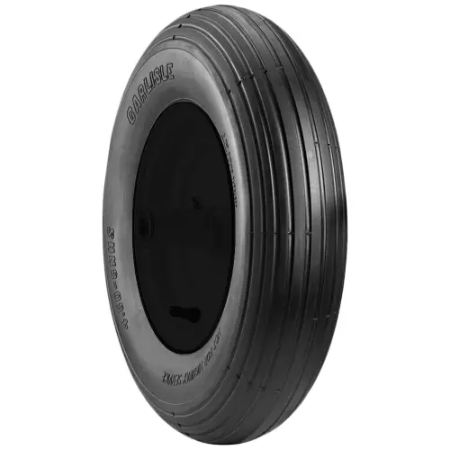 4.00 - 8 Straight Rib 4 Ply Tubeless Tire Carlisle 5130511 1