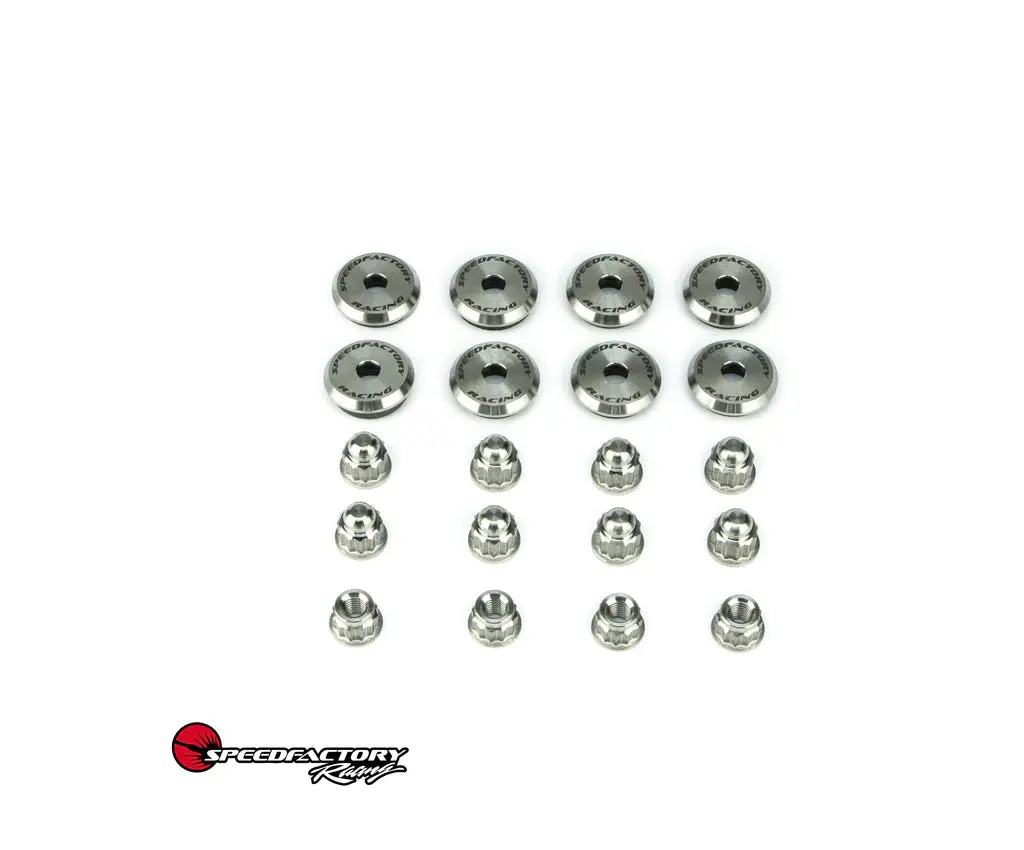 Speedfactory Racing Titanium Valve Cover Hardware Kit - B-Series Applications 1