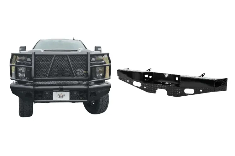 2019 Chevy Silverado 2500Hd Workhorse Kit - Ranch Hand Front + Rear Bumper 1