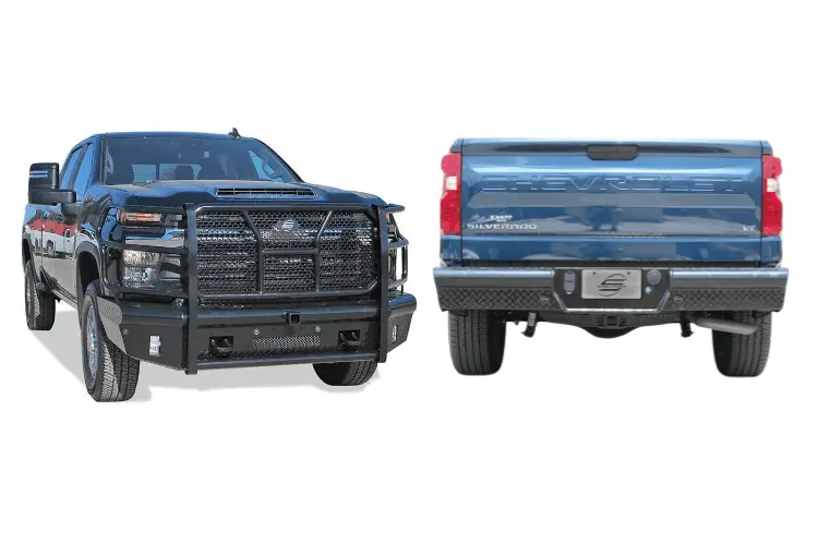 2025 Chevy Silverado 2500Hd Workhorse Kit - Steelcraft Front + Rear Bumper 1