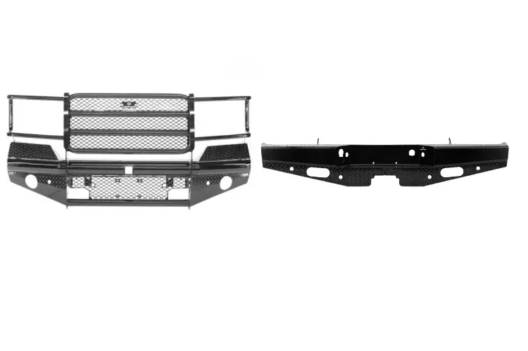 2019 Gmc Sierra 2500Hd Workhorse Kit - Ranch Hand Front + Rear Replacement Bumper 1