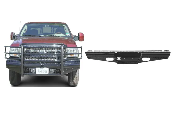 2007 Ford F250 Superduty Workhorse Kit -  Ranch Hand Front + Rear Bumper 1