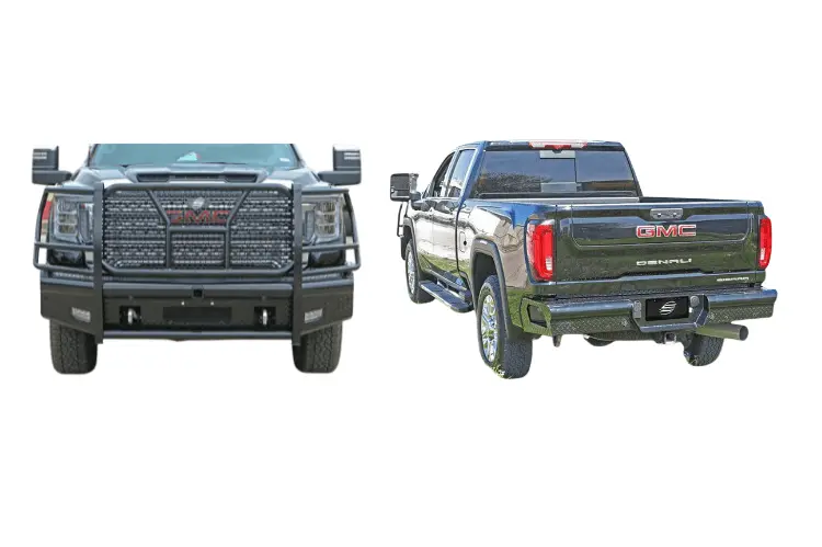 2023 Gmc Sierra 2500Hd Workhorse Kit -  Steelcraft Hd Front + Rear Replacement Bumper 1