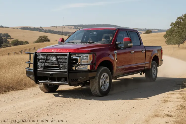 2022 Ford F250 Superduty Workhorse Kit - Ranch Hand Front + Rear Bumper 2