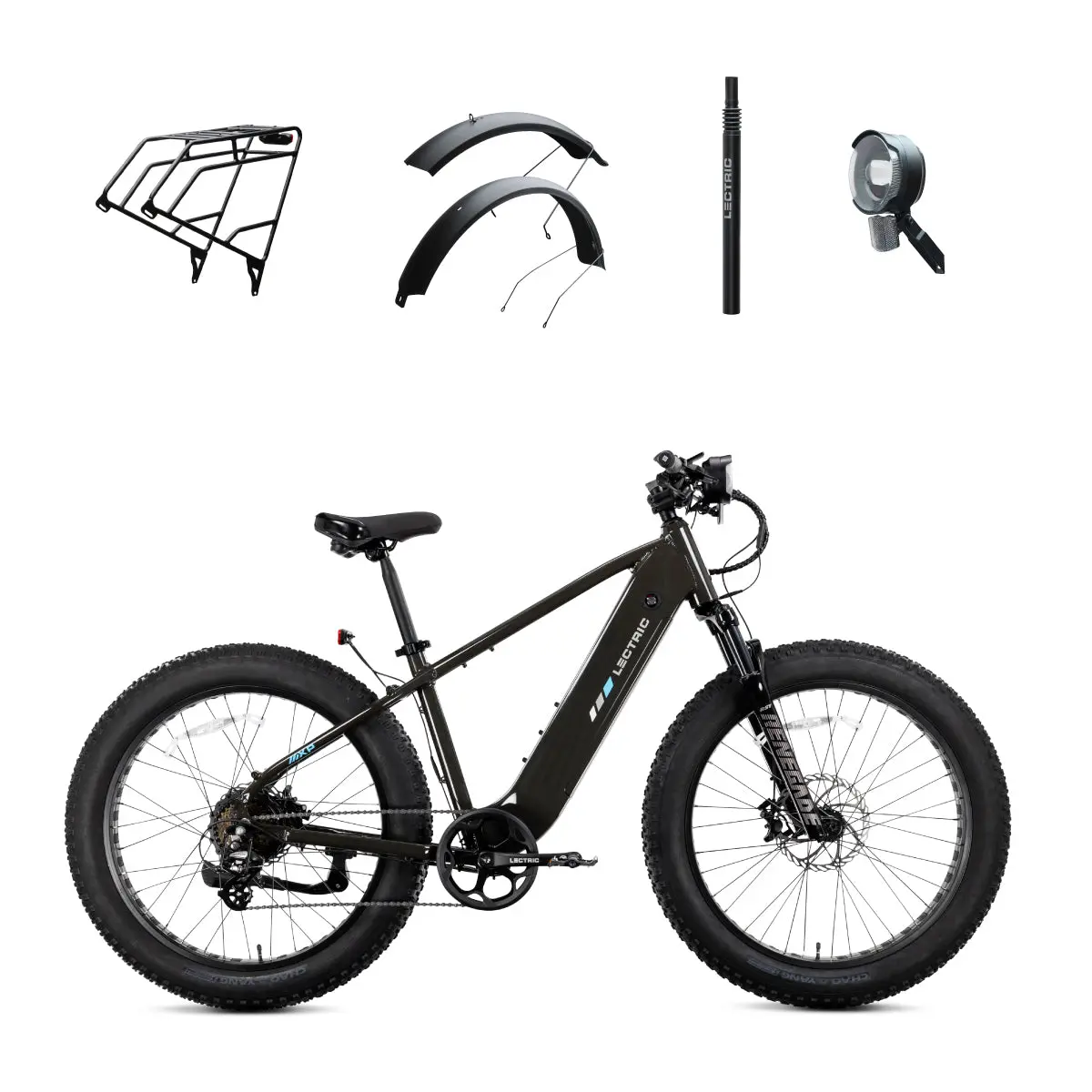 Xpeak2 High-Step Long-Range - $200 Off + Free Rear Rack, Fenders, Elite Headlight, Suspension Seat Post ($336 Value) 1