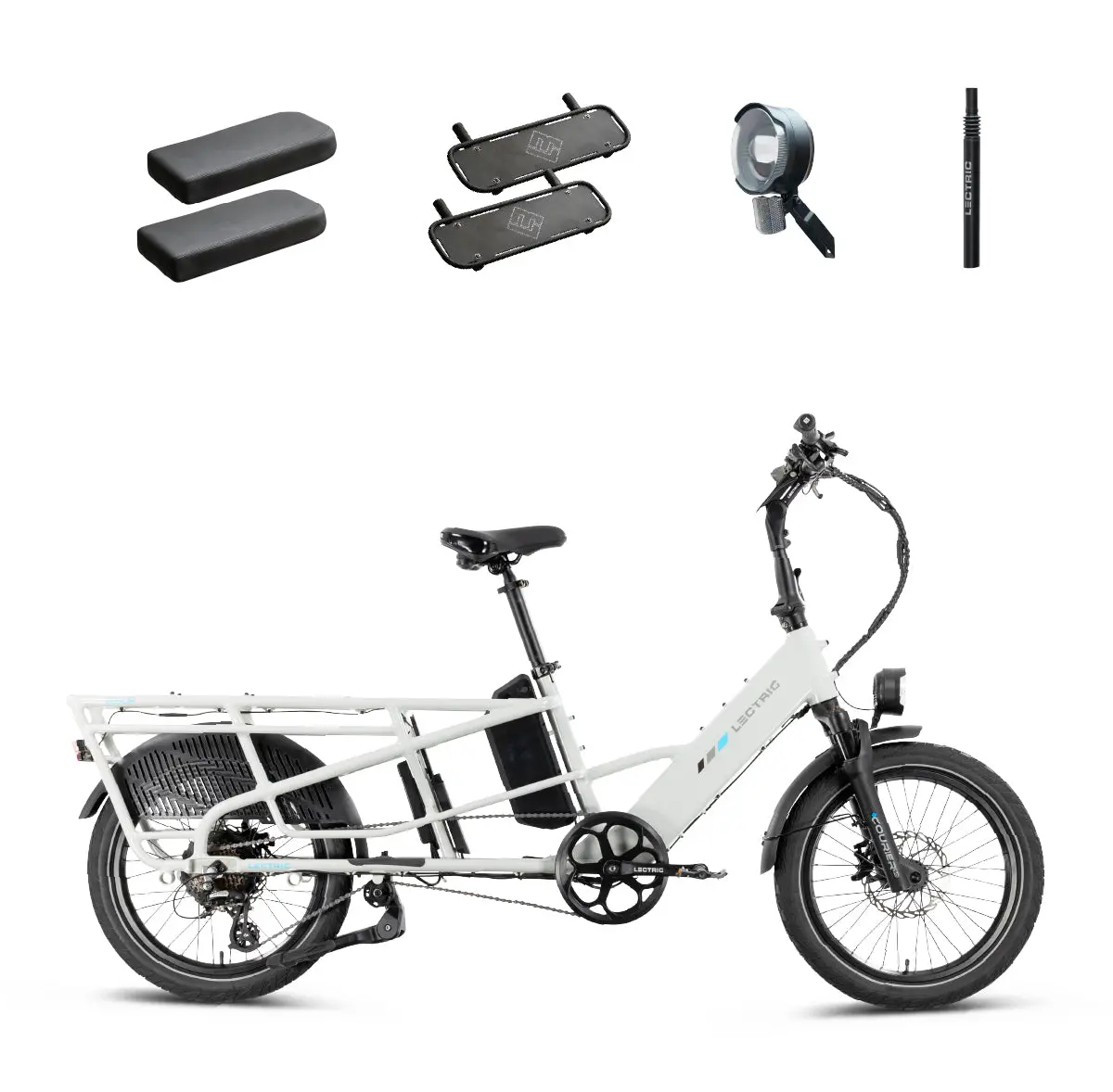 Xpedition2 Stratus White + Free Running Boards, Cushions, Elite Headlight, Suspension Seat Post ($346 Value) 1